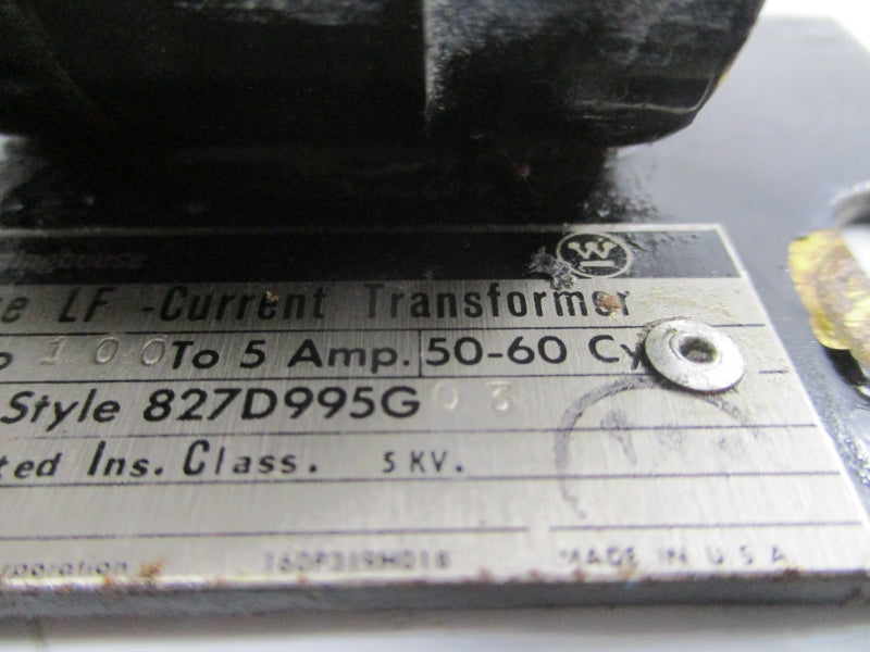 WESTINGHOUSE 827D995G03 5A UNMP