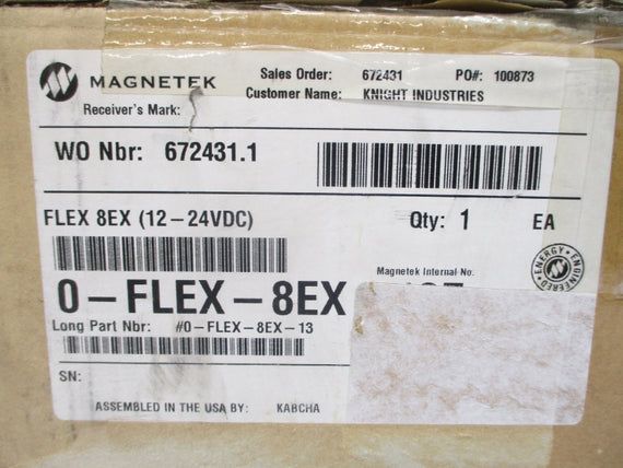 MAGNETEK 0-FLEX-8EX-13 FLEX8EX 12-24VDC NSMP