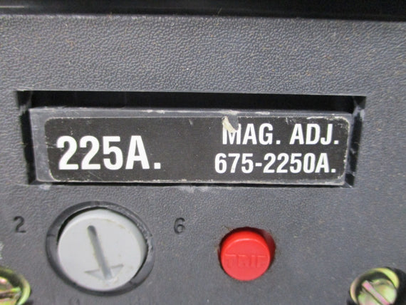 GENERAL ELECTRIC TB43225AF14 600VAC 225A NSMP