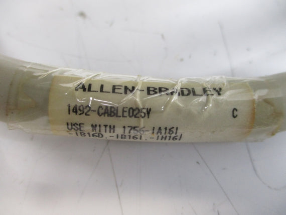 ALLEN BRADLEY 1492-CABLE025Y SER. C (BR/WH)NSMP