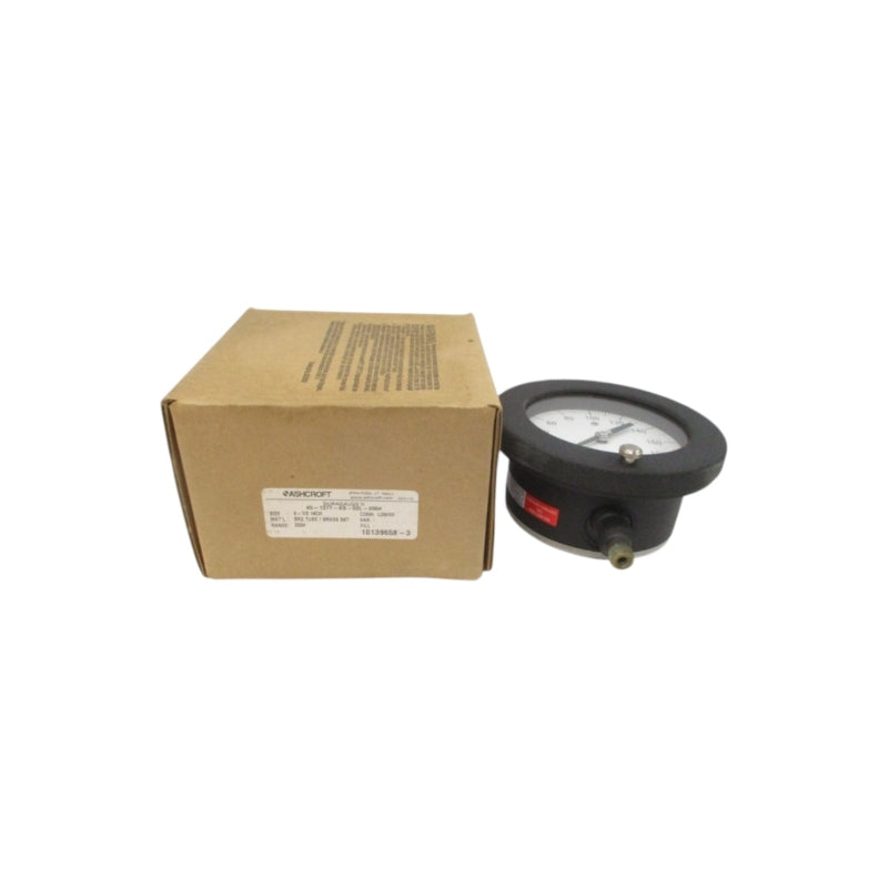 ASHCROFT 45-1377-AS-02L-200# 0-200PSI 4-1/2" NSMP