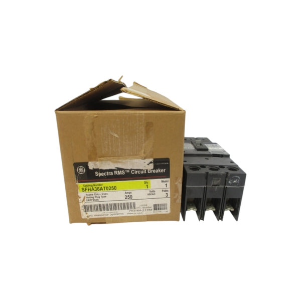 GENERAL ELECTRIC SFHA36AT0250 600VAC 250A NSMP