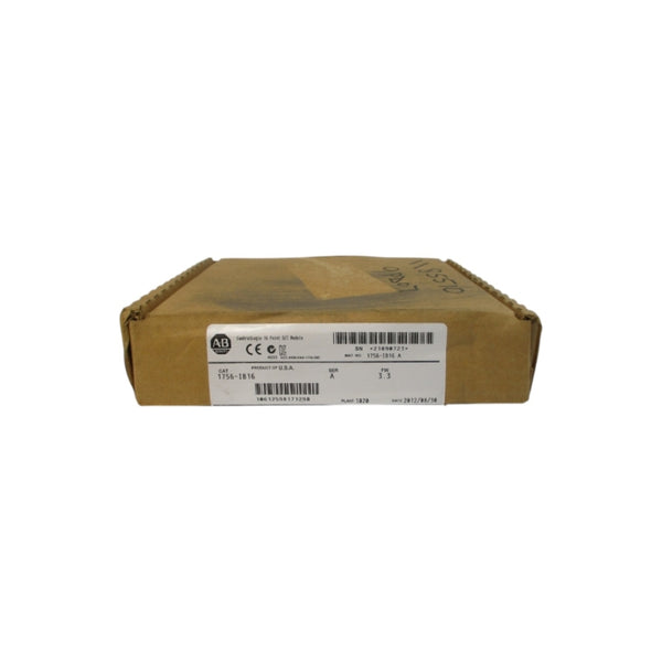 ALLEN BRADLEY 1756-IB16 SER. A F/W 3.3 DATE: 2012 (AS PICTURED) NSFS