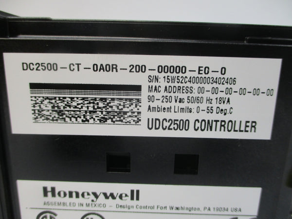 HONEYWELL DC2500-CT-0A0R-200-00000-E0-0 90-250VAC NSMP