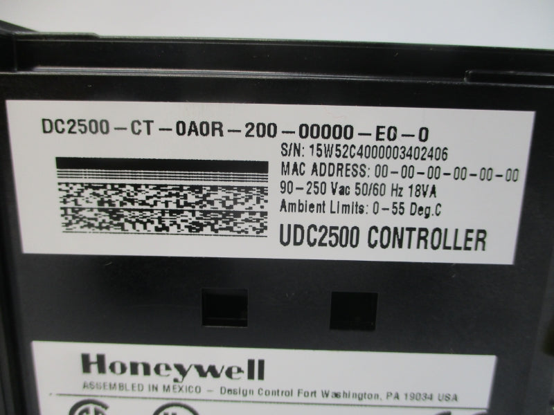 HONEYWELL DC2500-CT-0A0R-200-00000-E0-0 90-250VAC NSMP