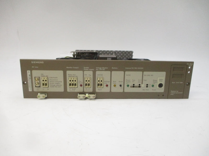 SIEMENS 6ES5955-3LF11 120/230VAC 3A NSMP
