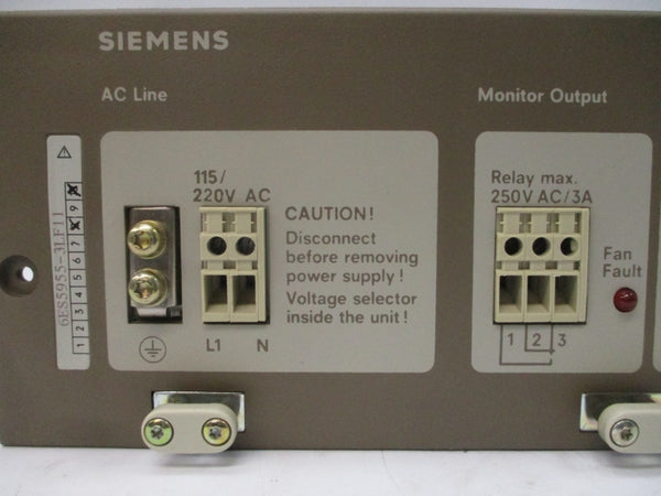 SIEMENS 6ES5955-3LF11 120/230VAC 3A NSMP
