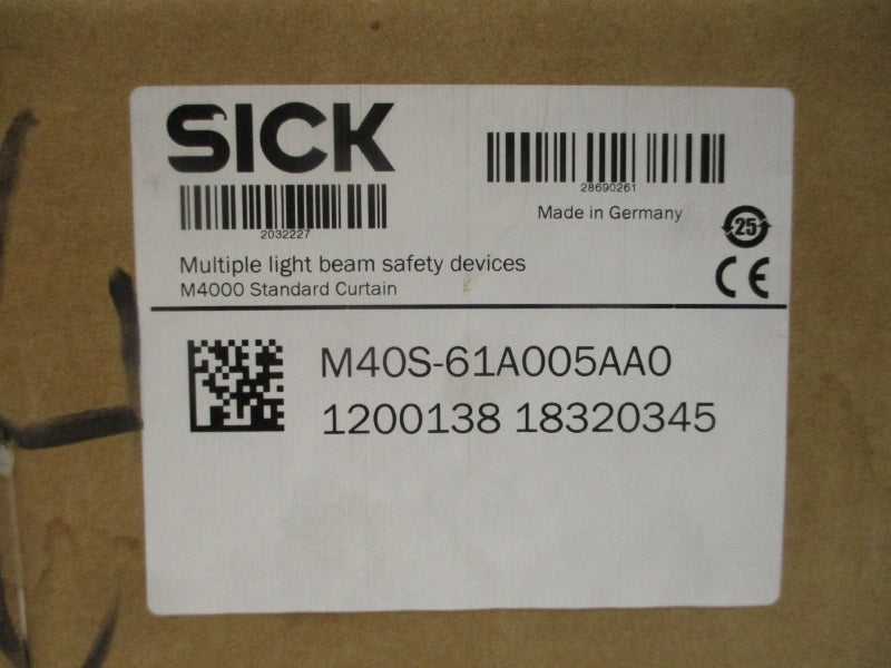 SICK M40S-61A005AA0 1200138 24VDC NSMP