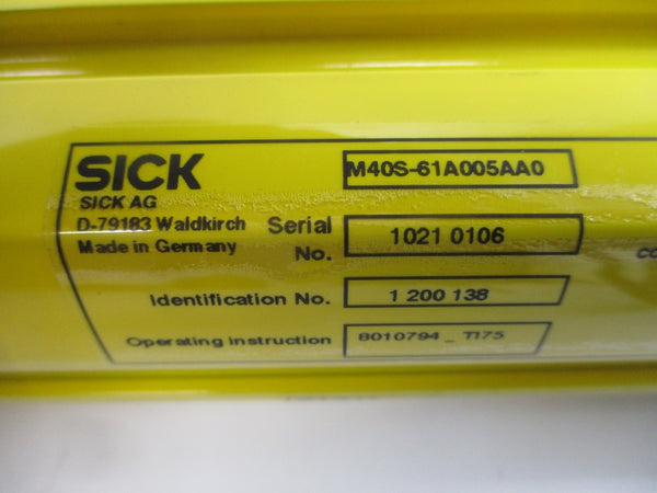 SICK M40S-61A005AA0 1200138 24VDC NSNP