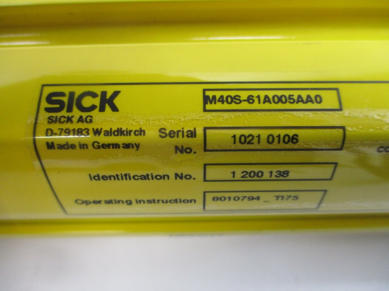 SICK M40S-61A005AA0 1200138 24VDC NSNP