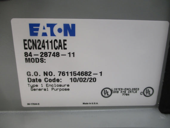 EATON ECN2411CAE 84-28748-11 480V 30A NSMP