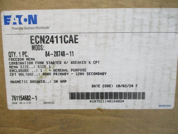 EATON ECN2411CAE 84-28748-11 480V 30A NSMP