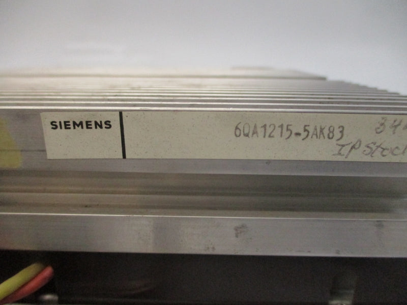 SIEMENS 6QA1215-5AK83 UNMP