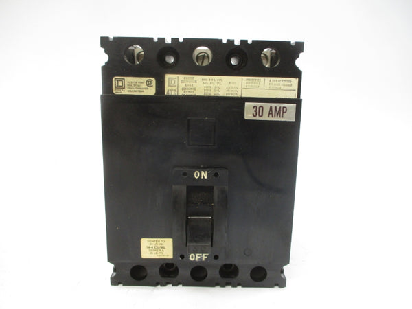 SQUARE D FAL36030 600V 30A NSMP
