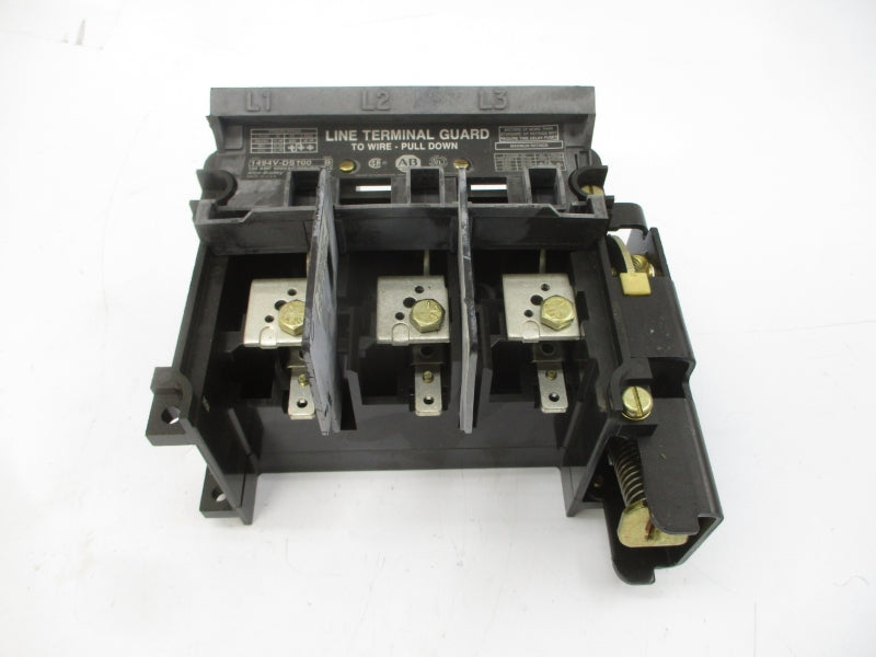 ALLEN BRADLEY 1494V-DS100 SER. B 600V 100A (BR/WH) NSMP