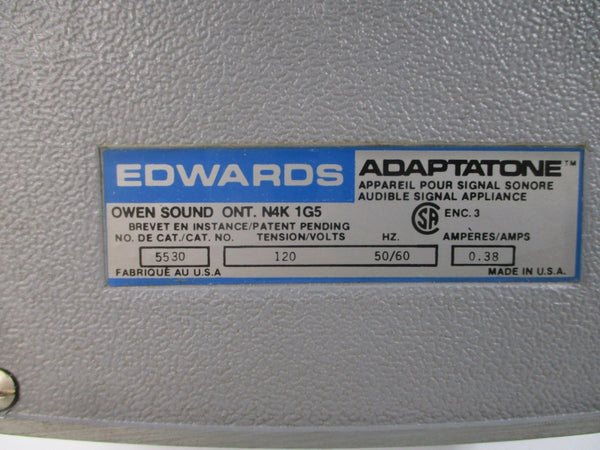 EDWARDS 5530 120V 0.38A NSNP