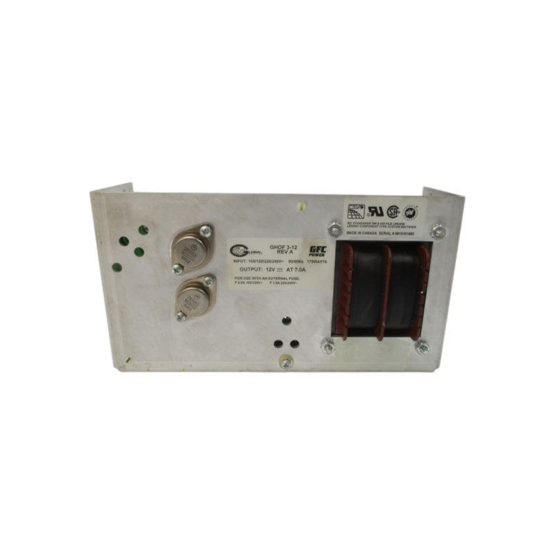 GFC POWER GHOF3-12 240V 1.0A REV. A NSNP