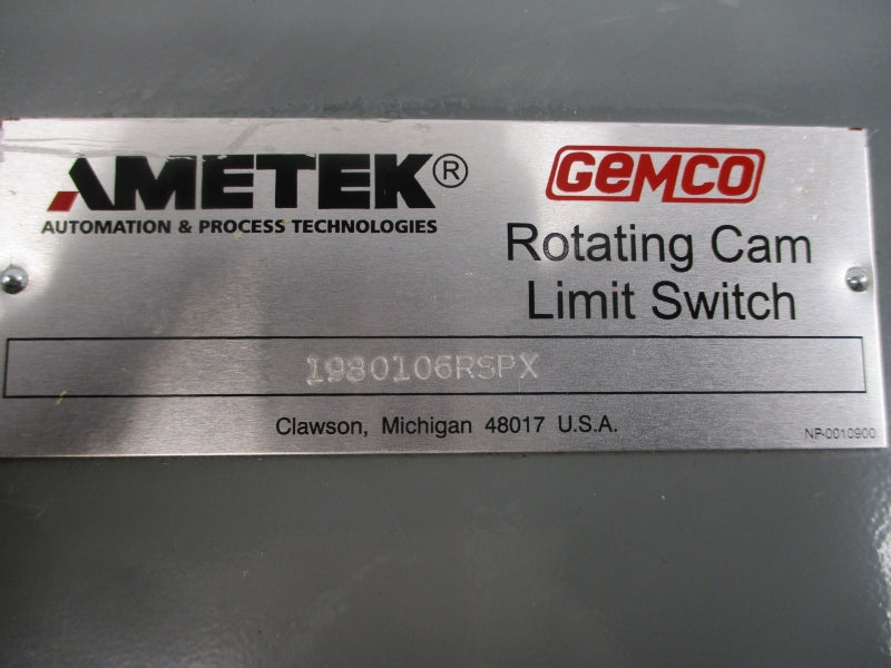 AMETEK 1980106RSPX NSNP