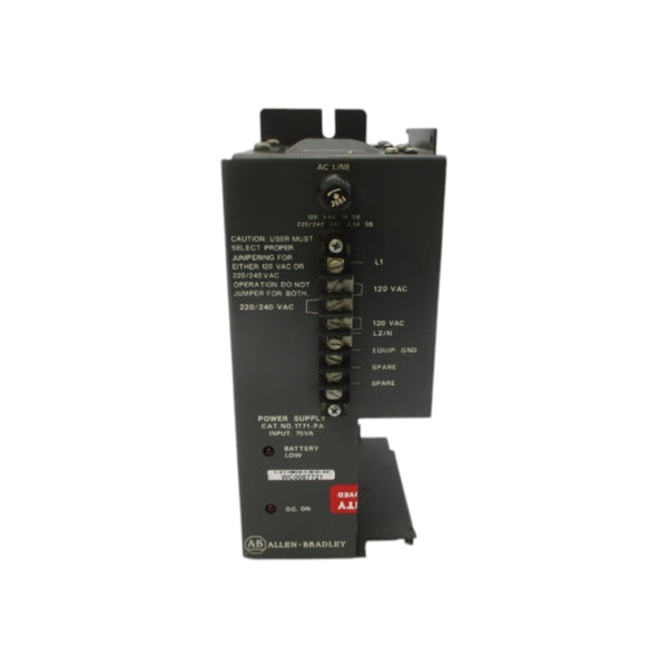 ALLEN BRADLEY 1771-PA 120-220/240VAC 0.5/1A UNMP