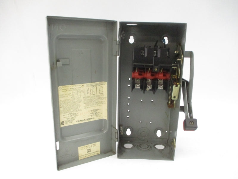 SQUARE D HU361 SER. E2 600VAC 30A UNMP