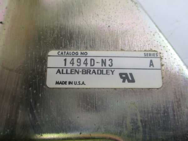 ALLEN BRADLEY 1494D-N3 SER. A UNMP