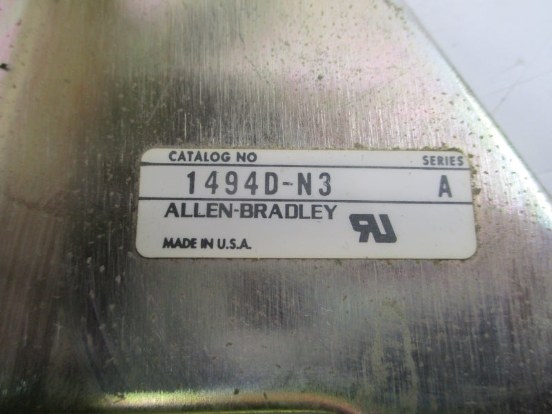 ALLEN BRADLEY 1494D-N3 SER. A UNMP