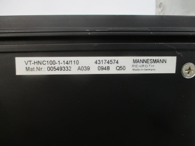 REXROTH VT-HNC100-1-14/110 00549332 18-36V UNMP