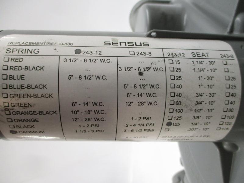 SENSUS 243-12 1-1/4" NSNP