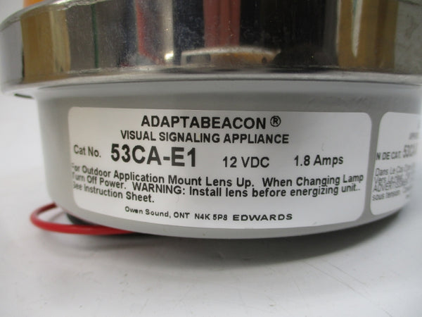 EDWARDS 53CA-E1 12VDC 1.8A NSMP