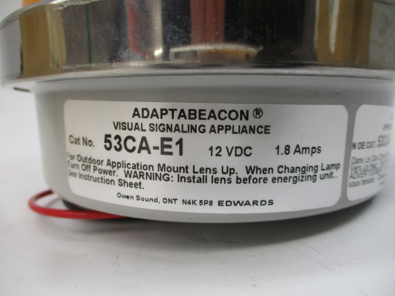 EDWARDS 53CA-E1 12VDC 1.8A NSMP