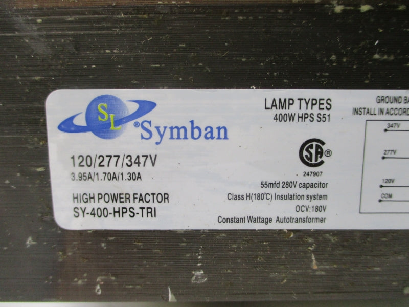 SYMBAN SY-400-HPS-TRI 347V 3.95A NSNP