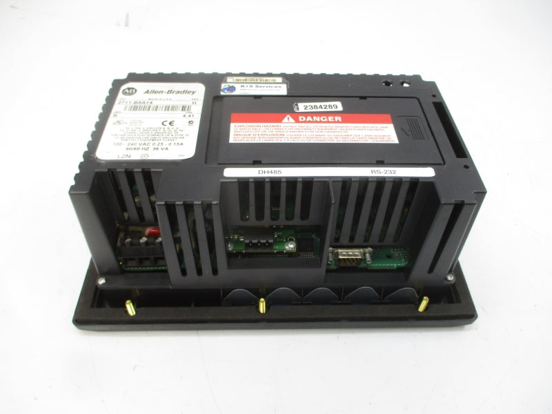 ALLEN BRADLEY 2711-B5A1X SER. H F/W 4.41 100-240VAC 0.25-0.15A REV. B NSNP