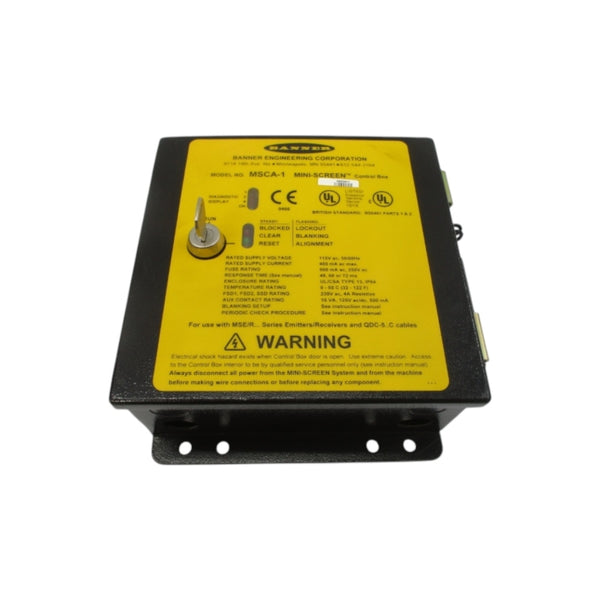 BANNER ENGINEERING MSCA-1 115/230VAC 4A NSNP