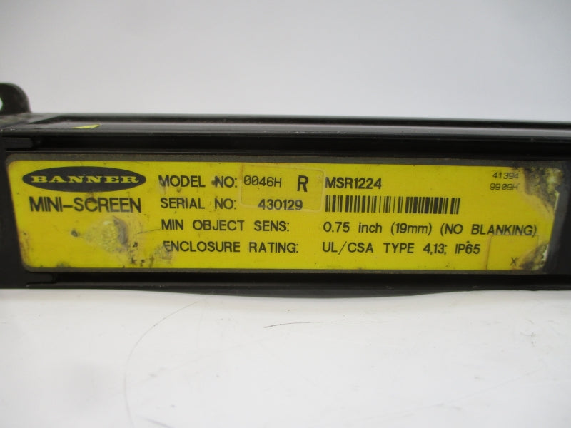 BANNER ENGINEERING MSR1224 UNMP