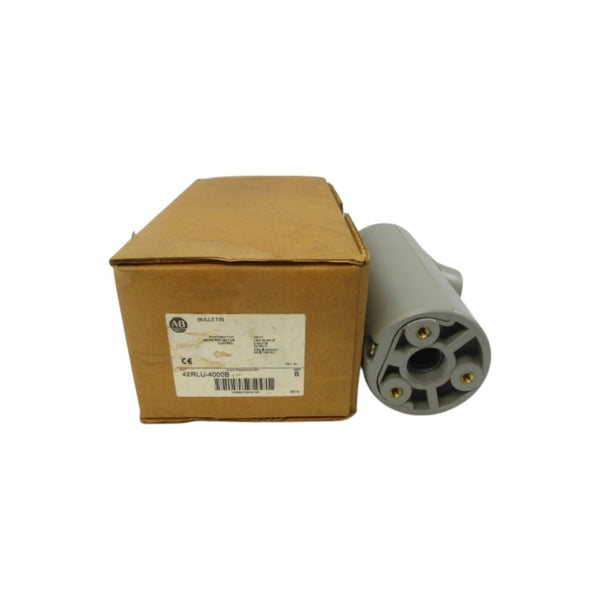 ALLEN BRADLEY 42RLU-4000B SER. B 120/240VAC 5/2.5A (BR/WH) NSMP