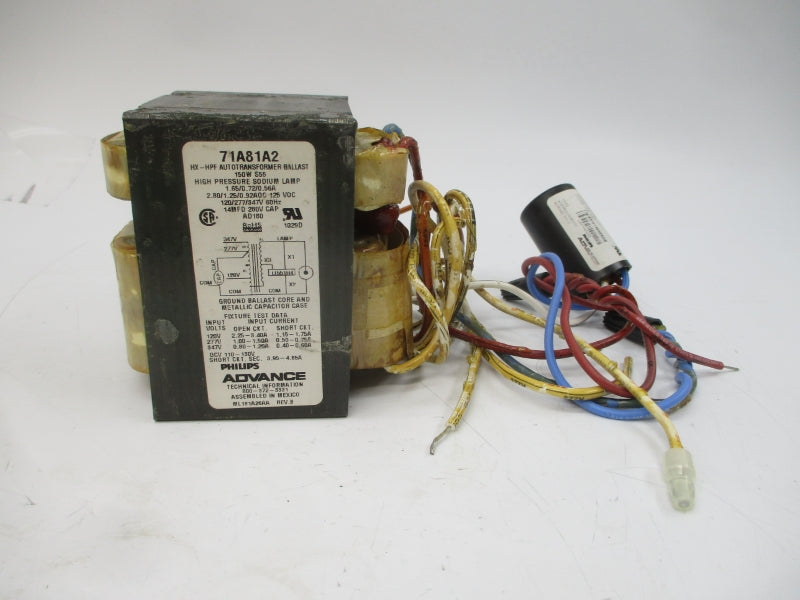 PHILIPS ADVANCE 71A81A2-001D 347V 2.80A NSMP