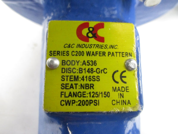 C&C INDUSTRIES A536 B148-GRC 200PSI 3" NSNP