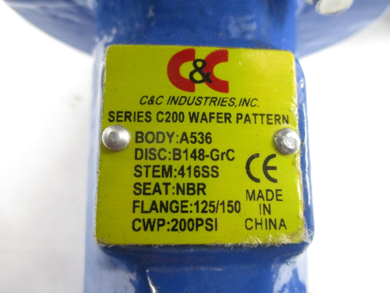 C&C INDUSTRIES A536 B148-GRC 200PSI 3" NSNP