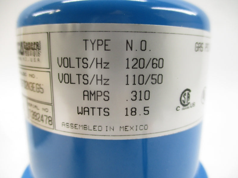 ASCO S262SF02N3EG5 110/120VAC .310A 30PSI 3/4" NSMP