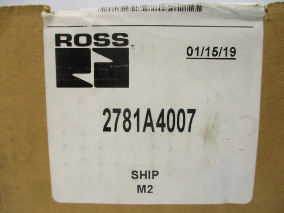 ROSS 2781A4007 120PSI NSMP