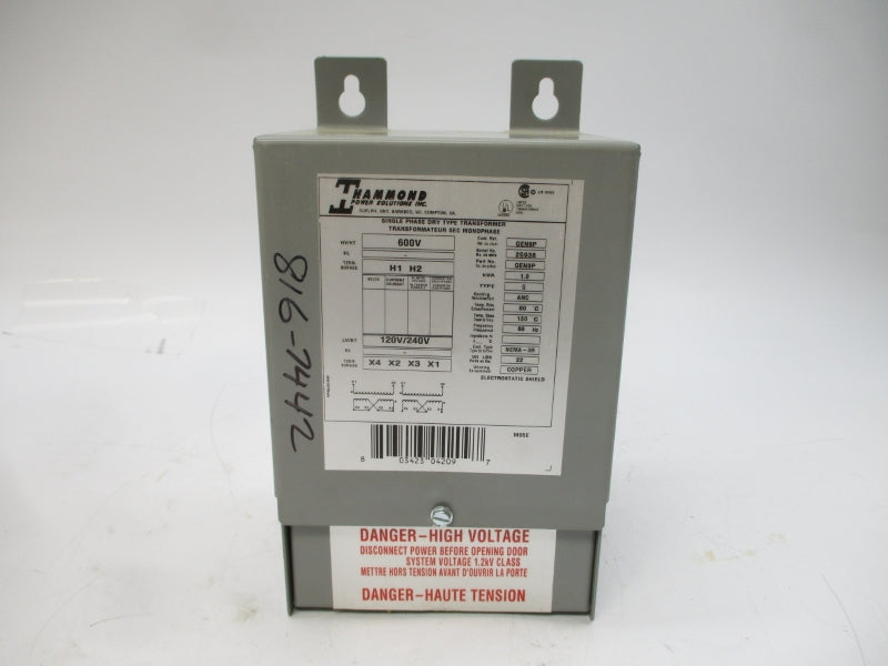 HAMMOND POWER SOLUTIONS QEN9P 600V NSMP