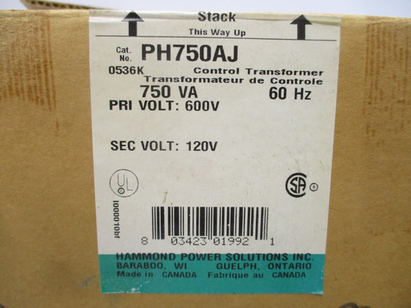 HAMMOND POWER SOLUTIONS PH750AJ 600V NSMP