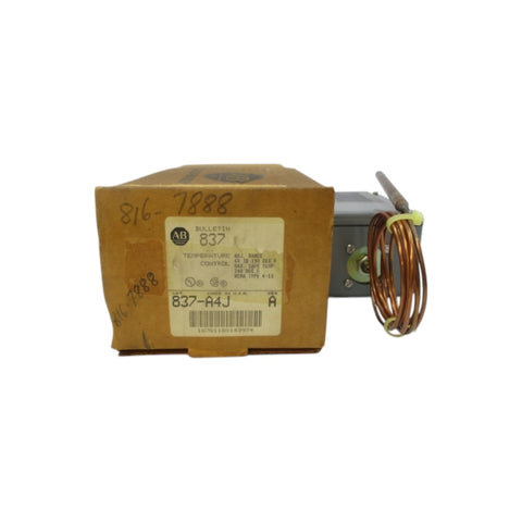 ALLEN BRADLEY 837-A4J SER. A 24-600VAC 60-190'F (BR/WH) NSMP