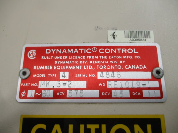 EATON MK.3-2 575VAC 11A UNMP