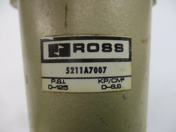 ROSS 5211A7007 0-125PSI UNMP