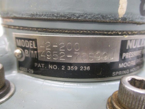 MOORE 42-200 4952-76S9GJ UNMP