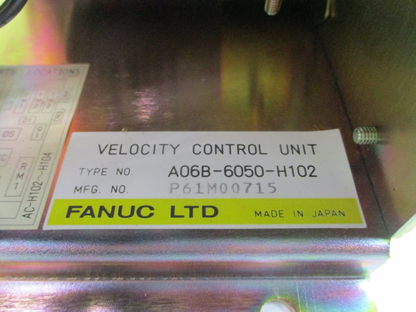 FANUC A06B-6050-H102 NSNP