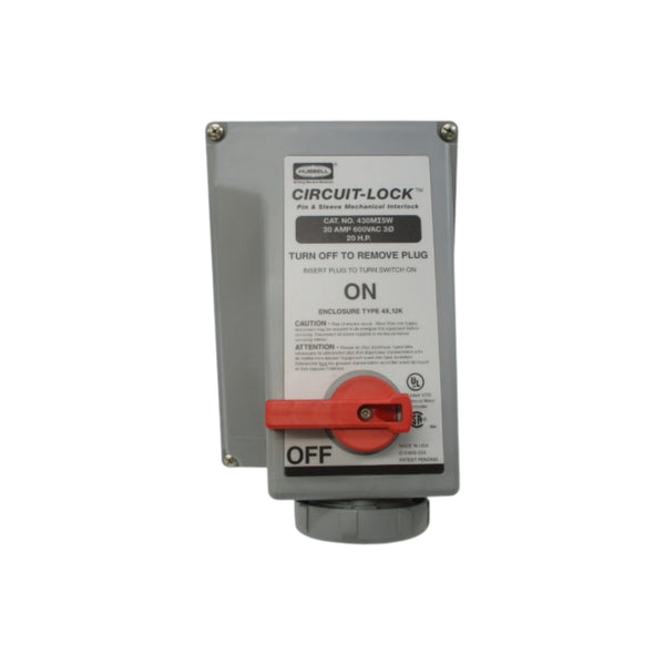 HUBBELL 430MI5W 600VAC 30A NSNP