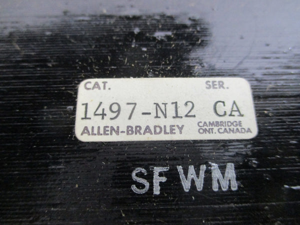 ALLEN BRADLEY 1497-N12 SER. CA 550/600V NSNP