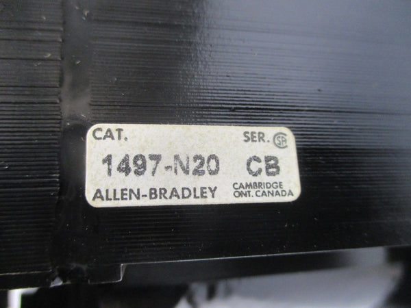 ALLEN BRADLEY 1497-N20 SER. CB 550/600V NSNP